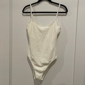 Andie Ivory “Amalfi” One Piece Swimsuit in Long Torso